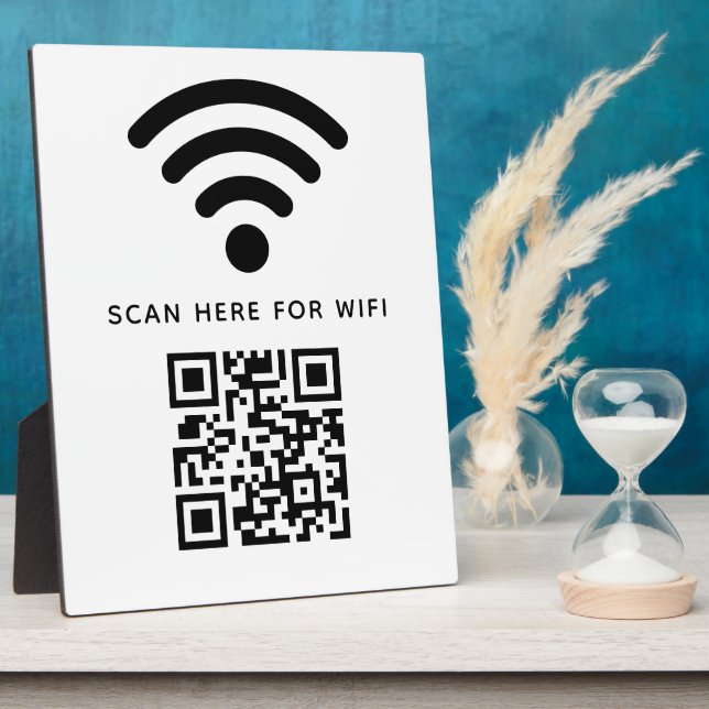 WiFi QR-Code scannen, um selbstklebende Verbindung Fotoplatte (Seite)