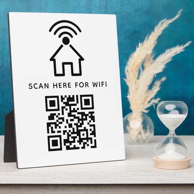 WiFi QR-Code scannen, um selbstklebende Verbindung Fotoplatte (Seite)