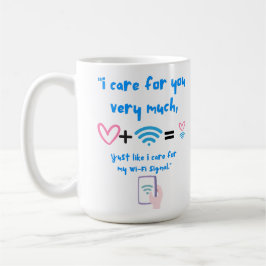 WIFI QUOTE KAFFEETASSE
