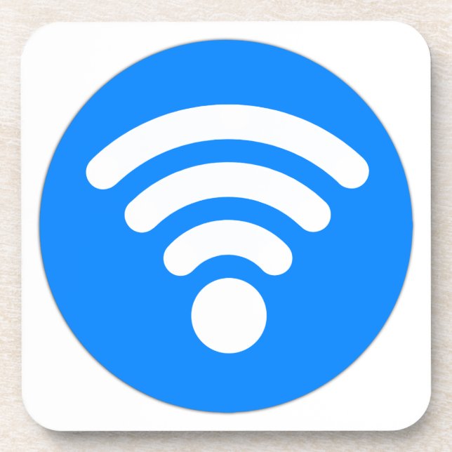 Wifi Symbol Untersetzer (Vorderseite)