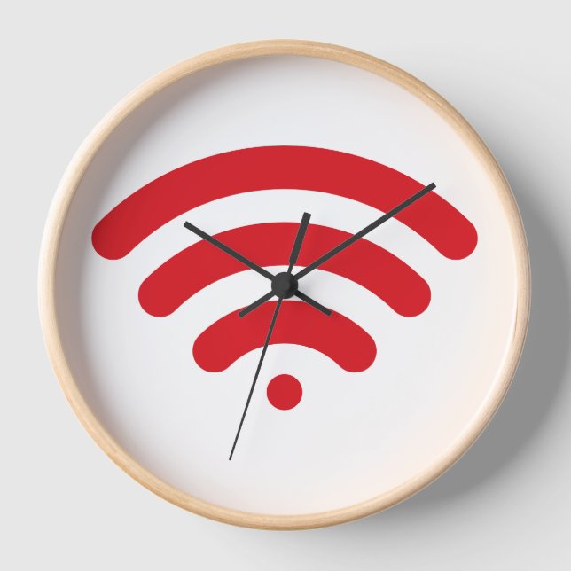 WiFi-Wall-Uhr Uhr (Vorderseite)