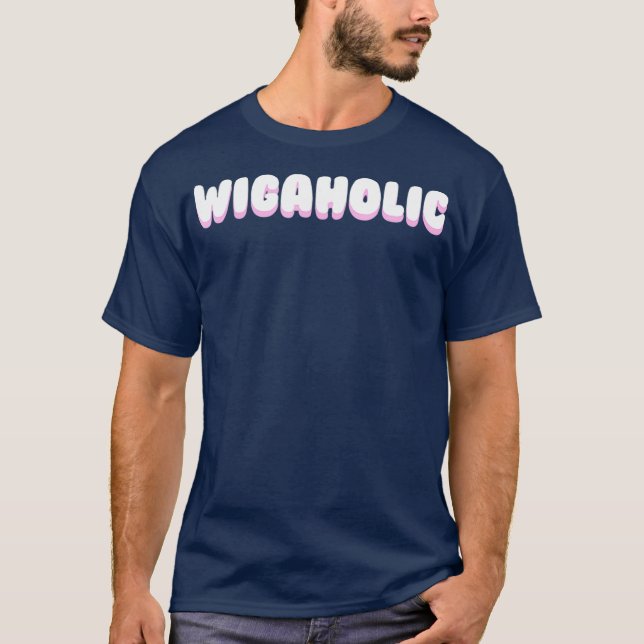 WIGAHOLIC webwig Haar Königin Mem Catchsatz T-Shirt (Vorderseite)