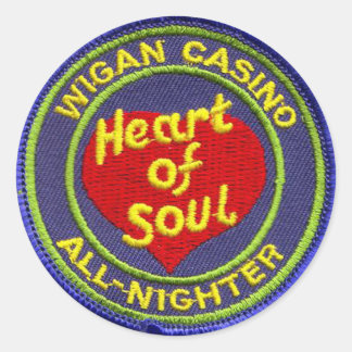 Wigan Casino All Nighter Runder Aufkleber