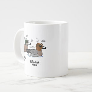 Wigeon gegen Wigeon Jumbo-Tasse