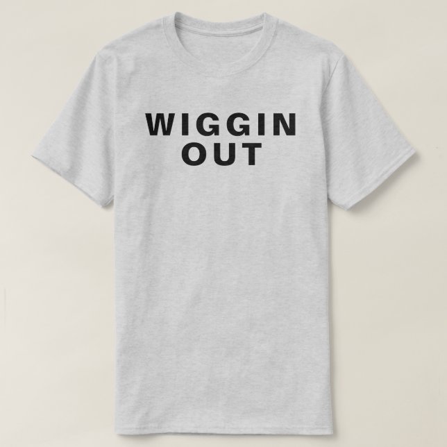 WIGGIN Jargon-Retro T-Shirt 1980 (Design vorne)