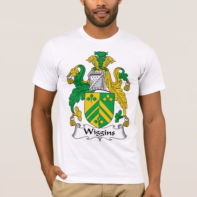 Wiggins-Familienwappen T-Shirt (Vorderseite)