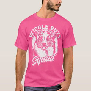 Wiggle Hintern Squad - Hund T-Shirt