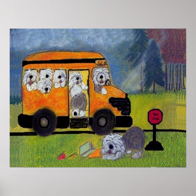 Wigglebottom Bus Poster (Vorne)