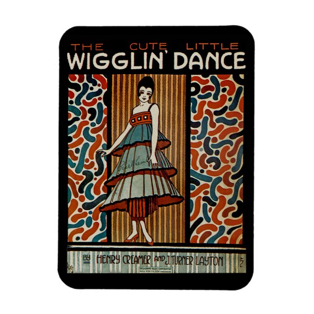Wigglin-Tanz Magnet (Vertikal)
