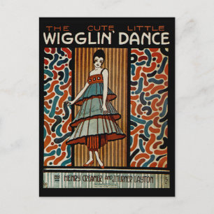 Wigglin-Tanz Postkarte