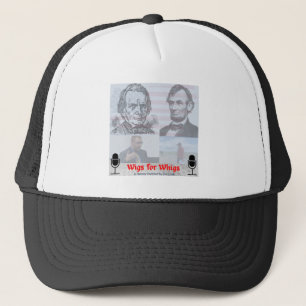 Wigs für Whigs Logo-Hut Truckerkappe