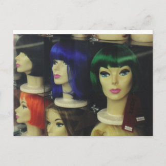 Wigs im Los Angeles Store Postkarte