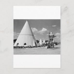 Wigwam Village, Höhlenstadt, Kentucky: 1940 Postkarte