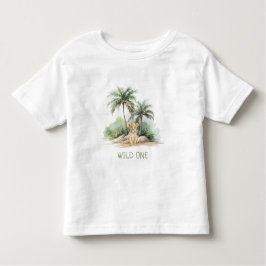 WiILD ONE Jungle Safari Löwe Kinder Kleinkind T-shirt
