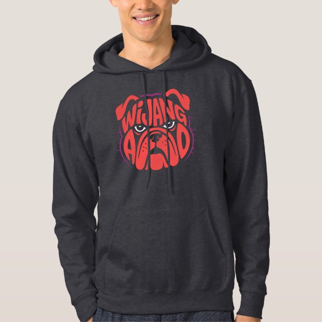 WIJANG AO Bulldog-Logo | Hoodie (Vorderseite)