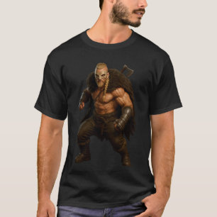 Wiking-Barbaren-Held-T-Shirt T-Shirt