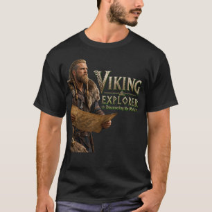 Wiking-Entdecker Entdeckt Die Welt Nordische Vegvi T-Shirt