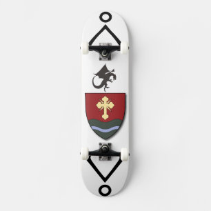 Wiking era Nordic style Fantasy Art Skateboard