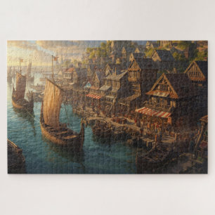 Wiking-Hafen-Puzzle Puzzle