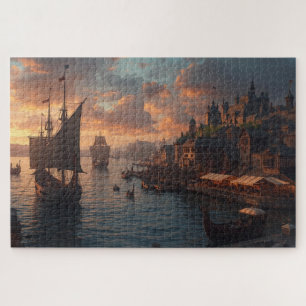 Wiking-Hafen-Puzzle Puzzle