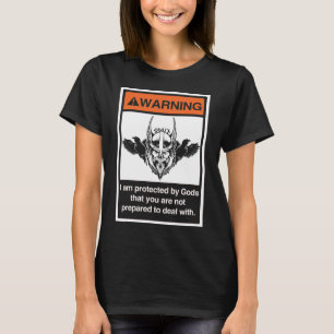 Wiking Ich bin von Göttern geschützt T-Shirt