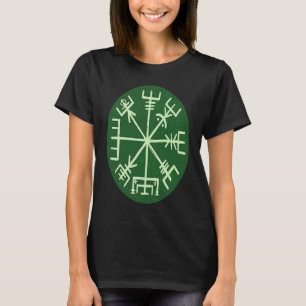 Wiking-Kompass Nordischer keltischer Knoten T-Shirt