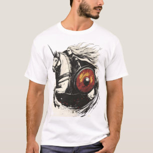 Wiking Schildjungfrau Einhorn (1) T-Shirt