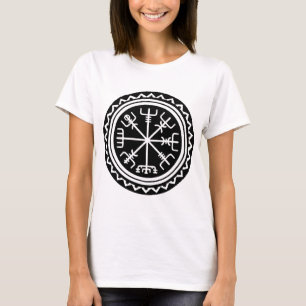 Wiking Vegvisir Schifffahrtskompass T-Shirt