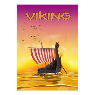Wikinger Fotodruck