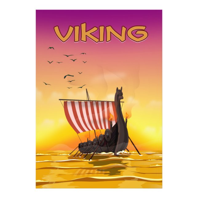 Wikinger Fotodruck (Vorne)