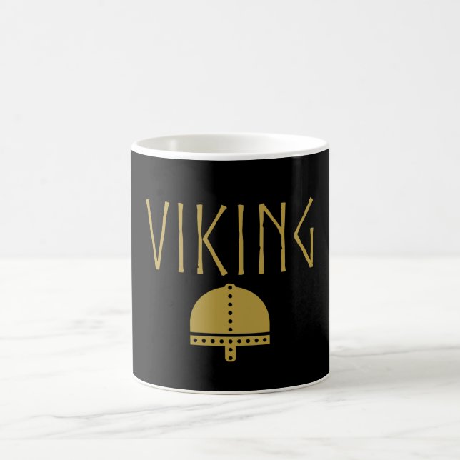 Wikinger-Helm-Tassen Kaffeetasse (Mittel)