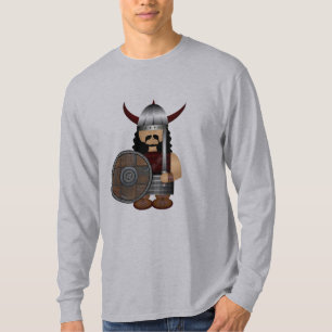 Wikinger Herren Langarm T-Shirt