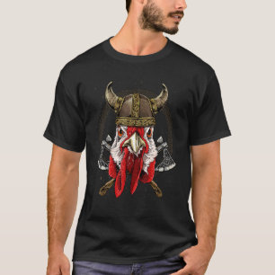 Wikinger-Huhn Renaissance Mittelalter Norse Heide T-Shirt