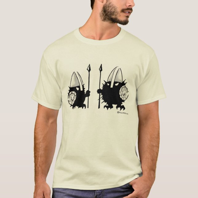 Wikinger-Igel!! T-Shirt (Vorderseite)