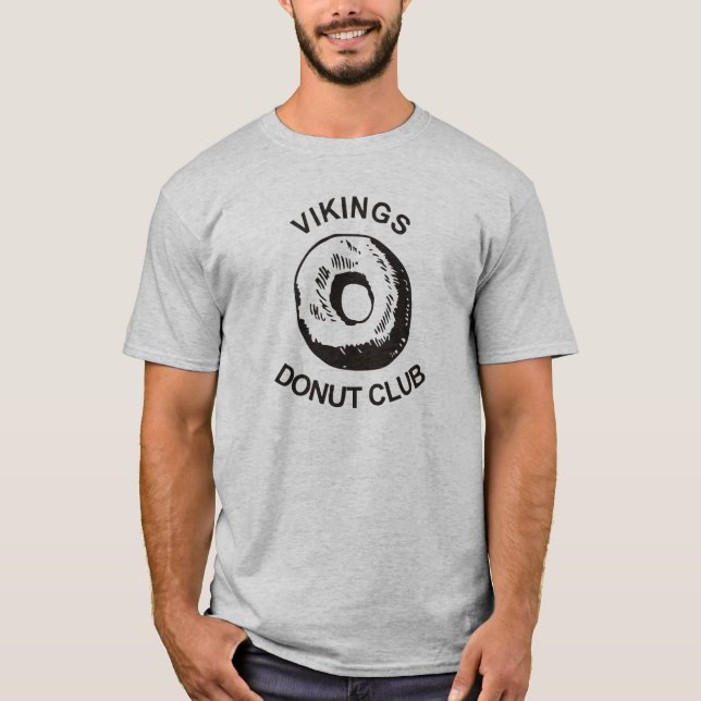 Wikinger-Krapfen-Verein T-Shirt (Vorderseite)