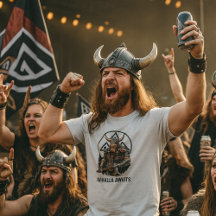 Wikinger-Krieger Valhalla Wartet Valknut-Grafik