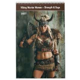 Wikinger-Kriegerinnen – Stärke und Saga Kalender