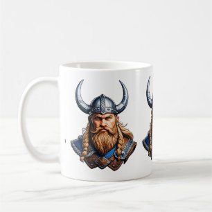 Wikinger Nordischer Mann Kaffeetasse