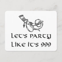 Wikinger-Party-Einladungen