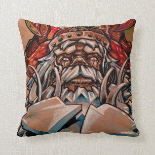 Wikinger pillow kissen