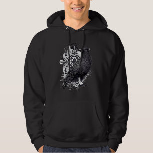 Wikinger Rabe Nordischer Krieger Krähe Wikinger St Hoodie