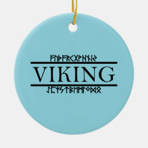 Wikinger-Runen-Ornamente Keramik Ornament