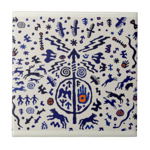 Wikinger-Schamane-Ritual-Talisman Fliese
