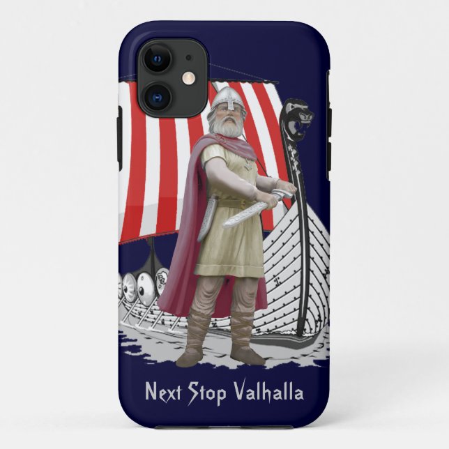 Wikinger-Schiff Norsemen-Krieger iphone Case-Mate iPhone Hülle (Rückseite)