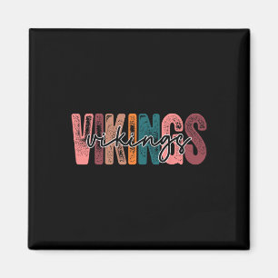 Wikinger Schul Sport Fan Teamgeist Magnet