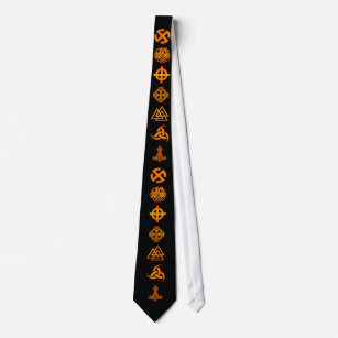 Wikinger-Symbol-Krawatte Krawatte
