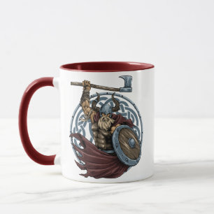 Wikinger Valhalla Krieger Tasse