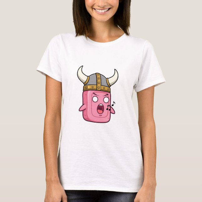 Wikingergeleschrei T-Shirt (Vorderseite)