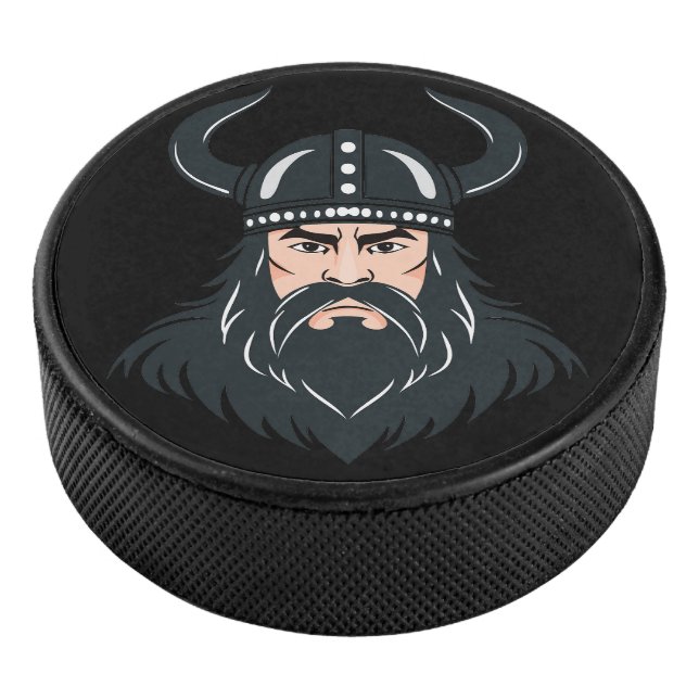 Wikingerkrieger Eishockey Puck (3/4)
