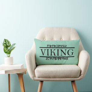 Wikingerrunen Wurf Kissen